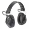 Two Ear Over the Head Tactical Headset, 20 dB Noise Reduction Rating, Black