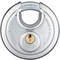Economy Disk Padlock 3/4 Inch H - Pack of 2