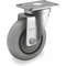 Swivel Plate Caster 250 Lb 3-1/2 Inch Diameter