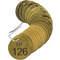 Number Tag Brass Series Fp 126-150 Pk25