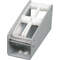 Label Dispenser Metal Silver 7-1/2 Inch Height