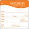 Day Label Saturday 3-1/4 Inch Width - Pack Of 500