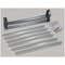 Louver Set Gray 13-1/8 Inch H Steel