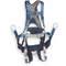 ExoFit Tower Climbing Harness, Back Pad, Side D-Ring
