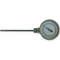 Dial Thermometer, Side Reading, Bimetal, 1/2 Inch NPT Connection, 0 to 240 Deg F Range