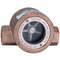 Single Sight Flow Indicator, 1 Inch Size, Bronze