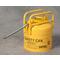 Type II DOT Safety Can, 5 Gallon, Yellow, Galvanized Steel w/ 7/8 In Flexible Hose