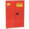 Flammable Safety Cabinet, 2 Self Closing Doors, 2 Shelves