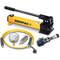 Self-Contained Hydraulic Cutter Set with Foot Pump, 4 Ton, Capacity