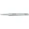 Tweezer Flat 4-3/4 In Length Stainless Steel