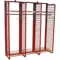 Turnout Gear Rack Wall Mount 3 Compartment