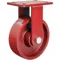 Rigid Plate Caster 2200 Lb 6 Inch Diameter