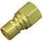 Coupler Plug (M)NPT 3/8 Brass