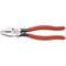 Linesman Pliers, Size 9-1/2 Inch, Dipped Handle