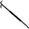 Entry Tool, Chisel End, 17 Inch Length, Carbon Steel, Black