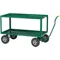 Wagon Truck Perf Deck 36x24 Rubber Wheel