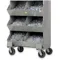 Bin Cart 20 x 32 x 45-1/2 Inch 2400 Lb. Capacity