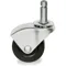 Swivel Stem Caster With Hood 2 Inch 75 Lb Rub