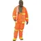 Rainsuit With Detachable Hood Hi-visibility Orange 3xl