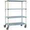 Utility Cart Microban 36x21x68 4 Shelf