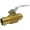 Ball Valve Brass 2-piece 3/4 Inch 200 Psi