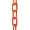 Plastic Chain Orange 3 Inch x 300 Feet