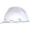 Hard Hat Front Brim White