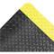 Anti-fatigue Runner 4 x 75 Feet Black With Yellow