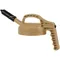 Mini Spout Lid, 0.27 Inch Outlet Dia., Beige, HDPE