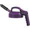 Mini Spout Lid, 0.27 Inch Outlet Dia., Purple, HDPE