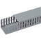 Wire Duct Narrow Slot Gray 4.25 W x 3 D