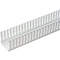 Wire Duct Narrow Slot White 3.25 W x 3 D