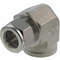 Compression Fitting, Two Ferrule Compression, 1/2 Inch Size, SS