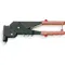 Rivet Tool, Steel, 14 1/2 In Lg., Swivel Head Manual, 1/8 In, 3/16 In, 3/32 In, 5/32 In Rivet Dia.