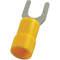 Fork Terminal Yellow 12 To 10 Awg - Pack Of 50