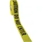 Barricade Tape With Reel Yellow/ Black 1000 Feet