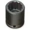 Impact Socket 1/2 Inch Drive 9/16 Inch 12 Pt