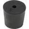 Stopper 25mm Rubber Black Pk 25