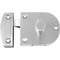 Gate Latch Satin Chrome