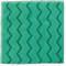 Microfiber Cloth Green 16 x 16 Inch - Pack Of 12