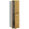 Horizontal Mailbox Private 2 Door Gold Fl 51-1/2 Inch