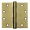 Template Hinge Concealed Bright Brass