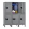 Wardrobe Locker Unassembled With Leg