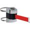 Belt Barrier Chrome Belt Colour Red