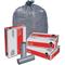 Liner 60 Gallonen Grau – Packung mit 100 Stück