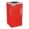 Indoor Trash Can 24gal Square Red