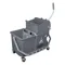 Mop Dual Bucket with Side Wringer 4 gallon