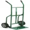 636 Poly Hand Truck, Solid Rubber, 500 Lbs Capacity