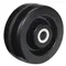 Phenolic Resin Wheel, 5 Inch Dia, 1000 lbs Capacity, 5/8 Inch Bore Inner Dia