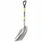 Scoop Shovel, 29 Inch Handle Length, Aluminum, 14 1/4 Inch Blade Width